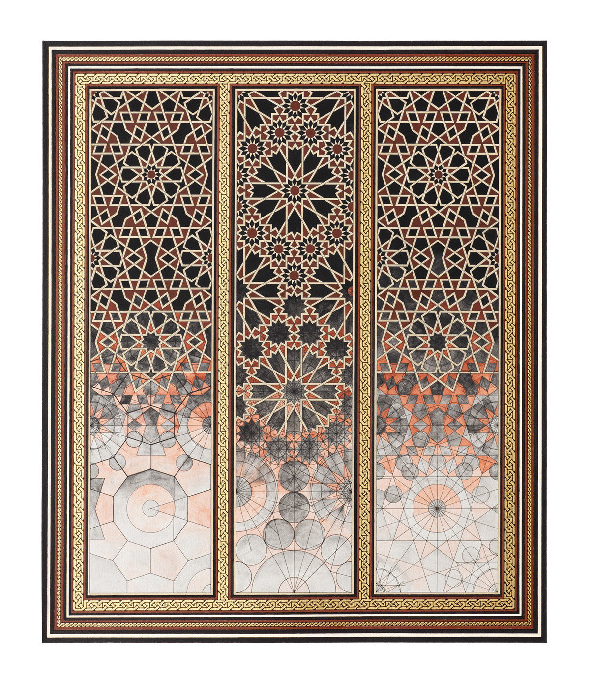 BAYT AL KRITLIYYAH TRIPTYCH - Fine Art Print by Gillian Turnham