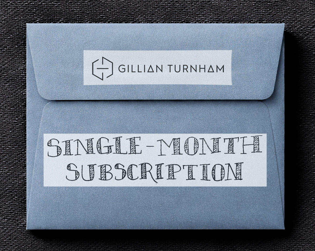 The Artist's Desk Collection : Gillian Turnham — SINGLE MONTH